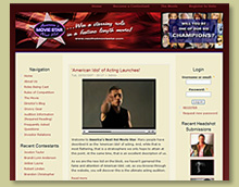 Thumbnail of Next Hot Movie Star Site